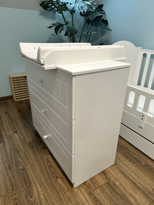 Meblik komoda przewijak 90 Nordic White biała