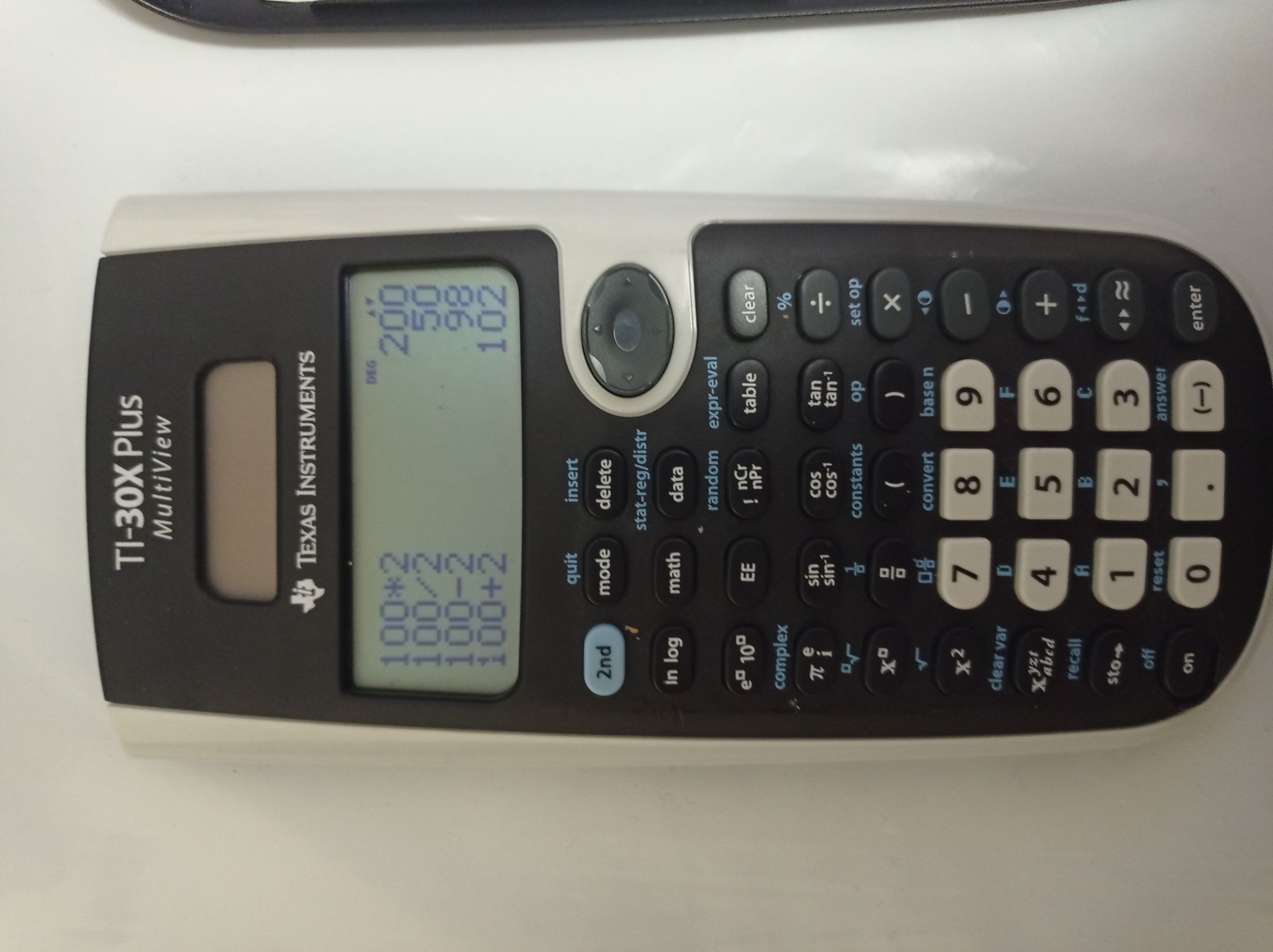 Научный калькулятор Texas Instruments TI-30X Plus инженерный