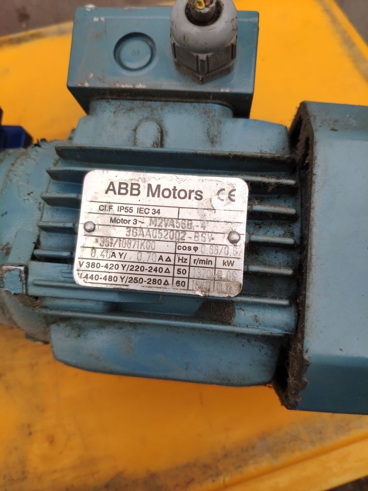 ABB Motors przekładnia motoreduktor  0.11 kw
