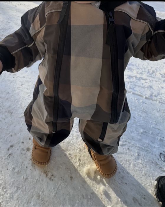 Комбинезон зимний размер 74