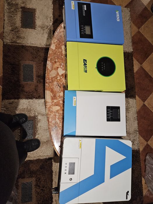 Гибридный инвертор ANENJI 5600W/48V, модель ANJ-HHP-II-5.6KW параллель