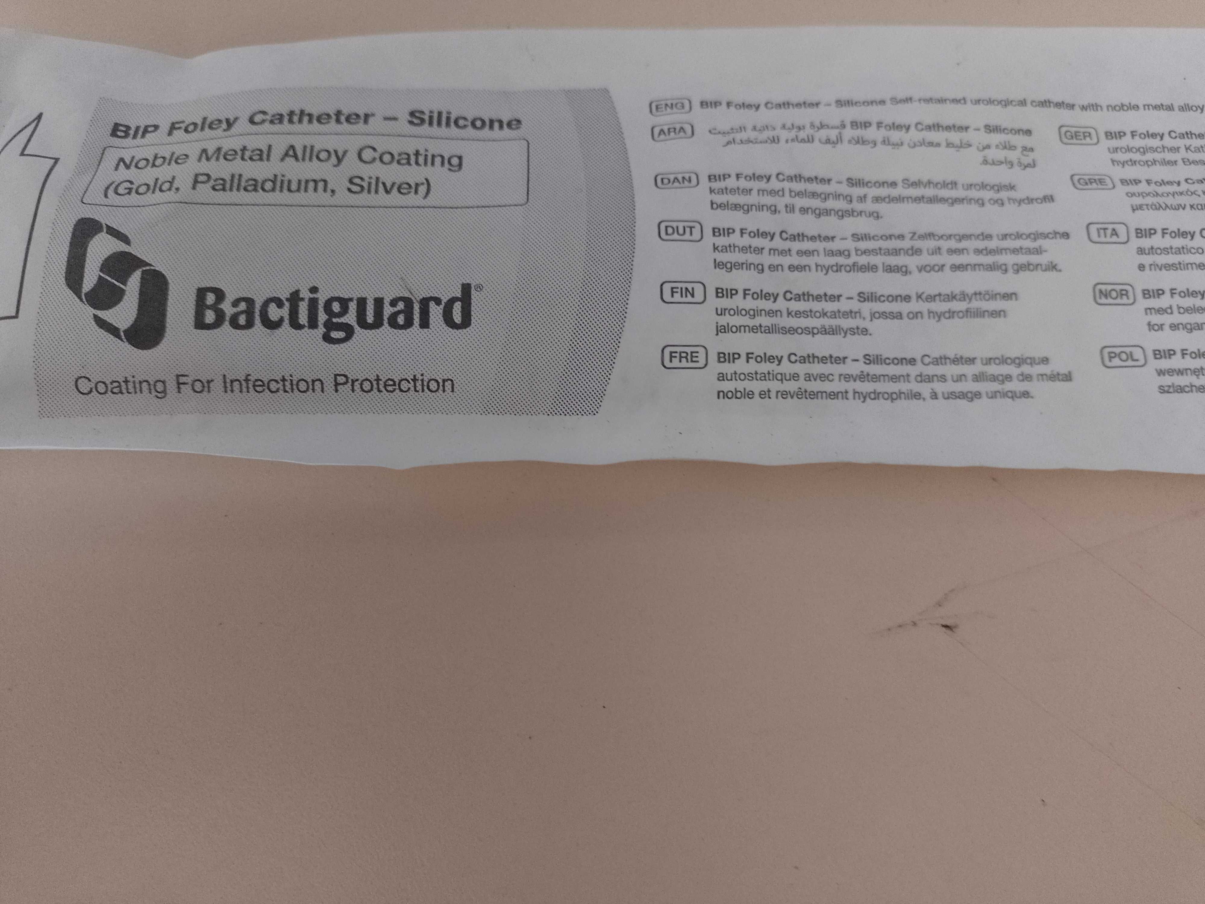 Cewnik  Bactiguard