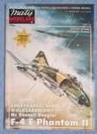 F-4 E PHANTOM II Mały Modelarz 1-2 2001 model kartonowy
