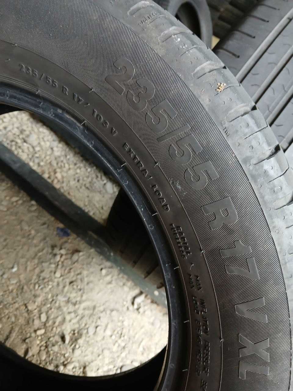 Шини Continental 235/55R17 2шт. Літо. 2020р. (0497).