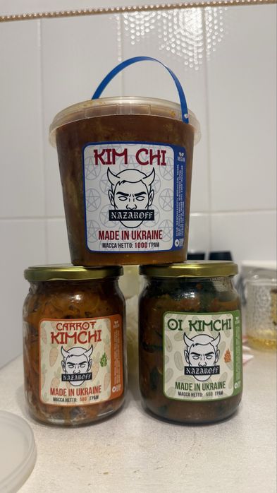 KimChi з кароліною ріпер (Пекінська Капуста/огірок/сорква /болгарський