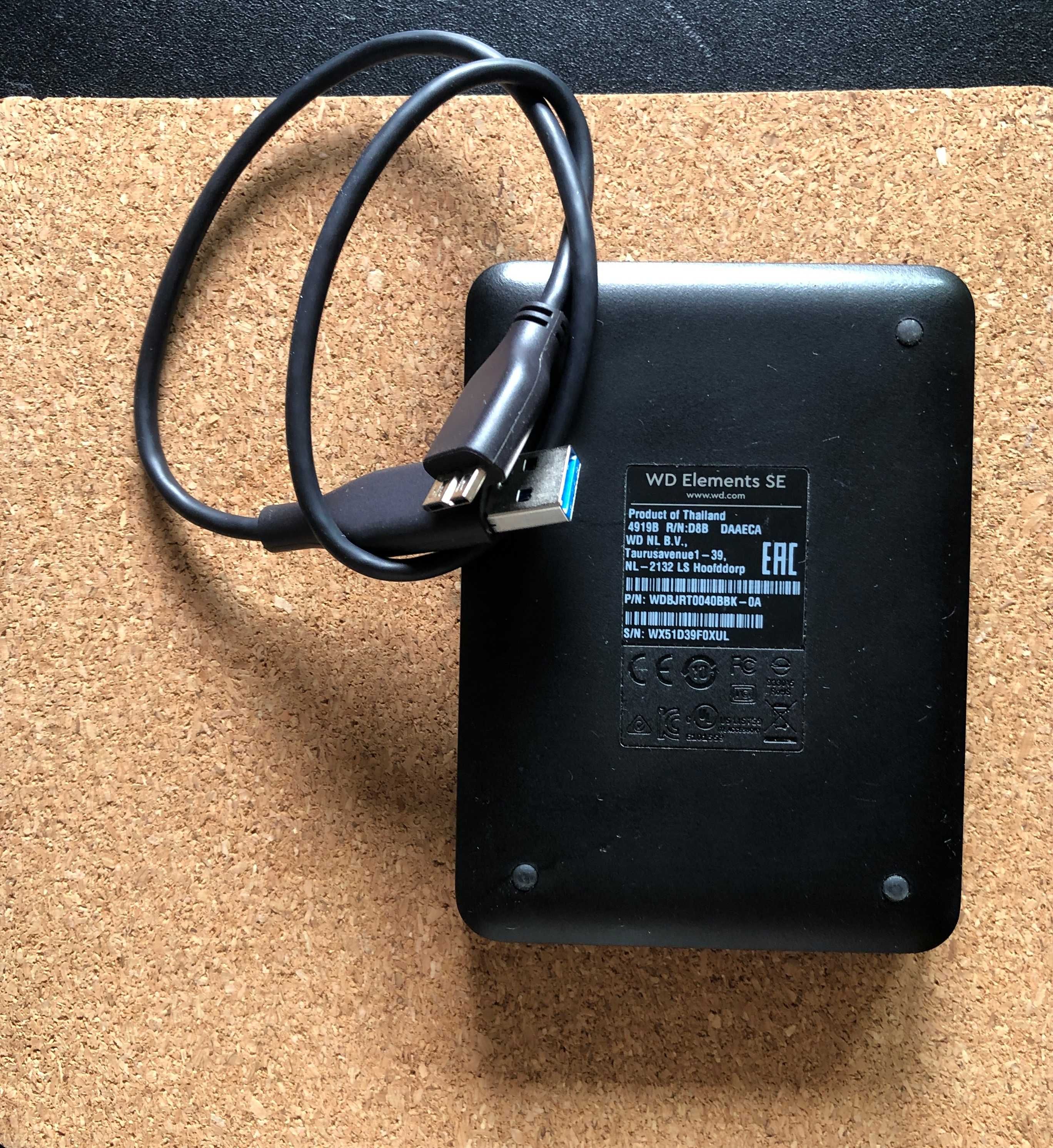 Disco rígido 4TB WD Elements SE