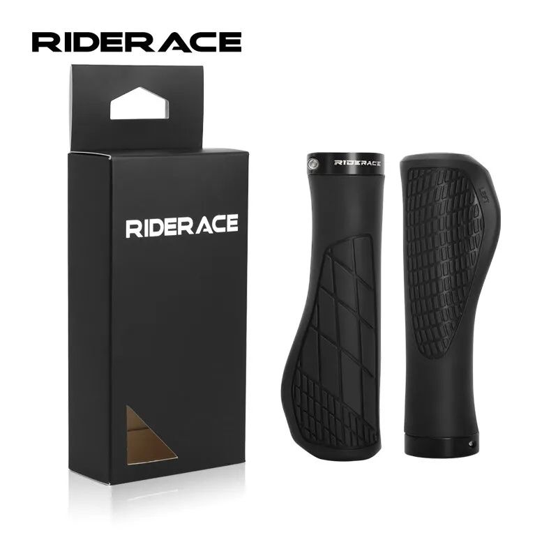 Велосипедные ручки,  ПАРА, грипсы Riderase с замком