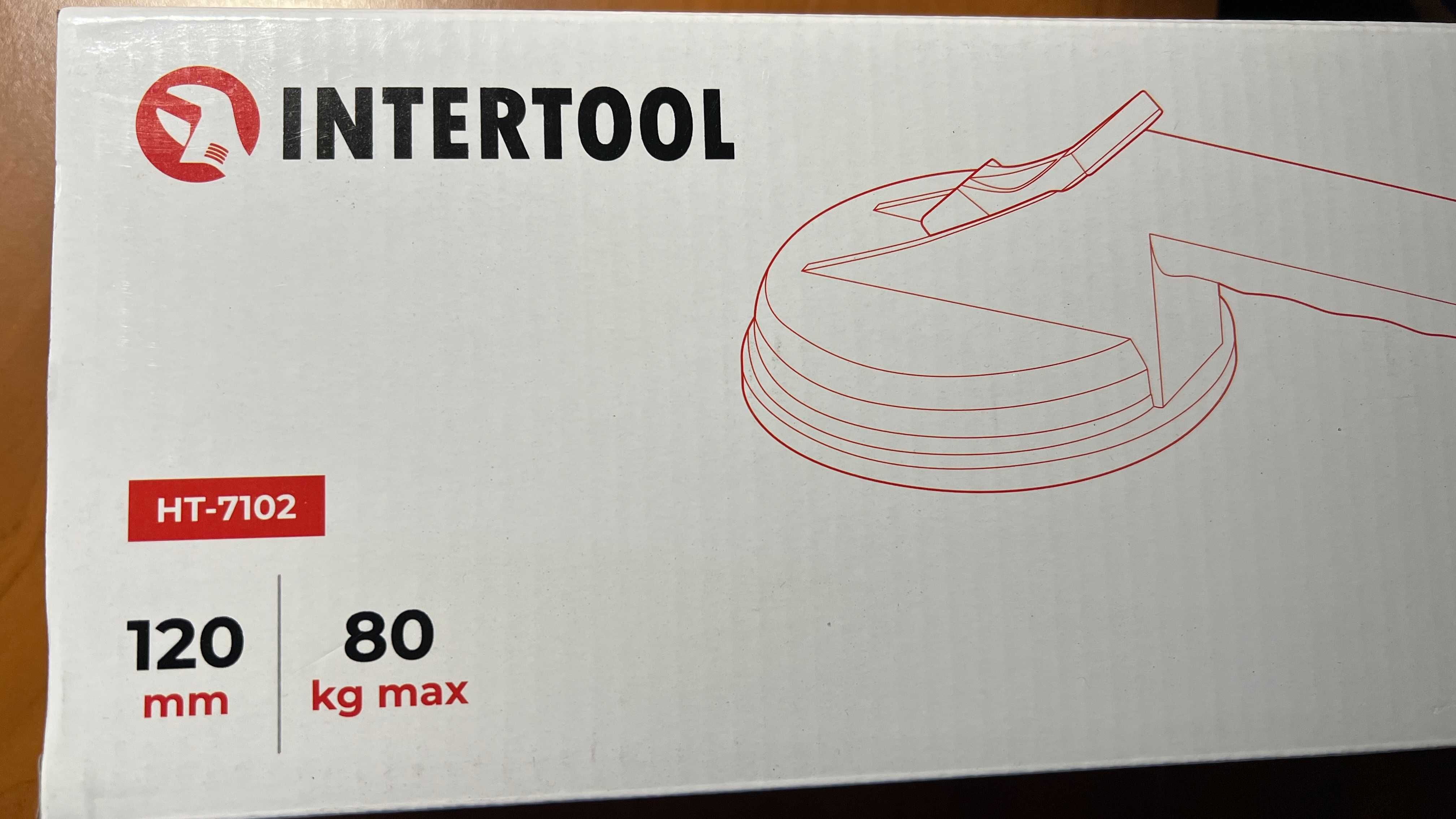 Тримач-присоска для скла INTERTOOL HT-7102