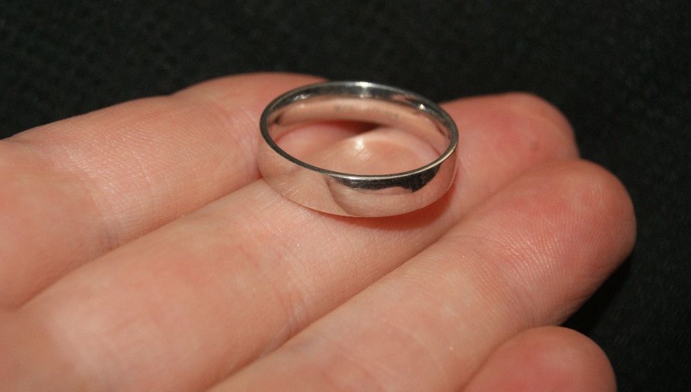 obrączka Milor srebro