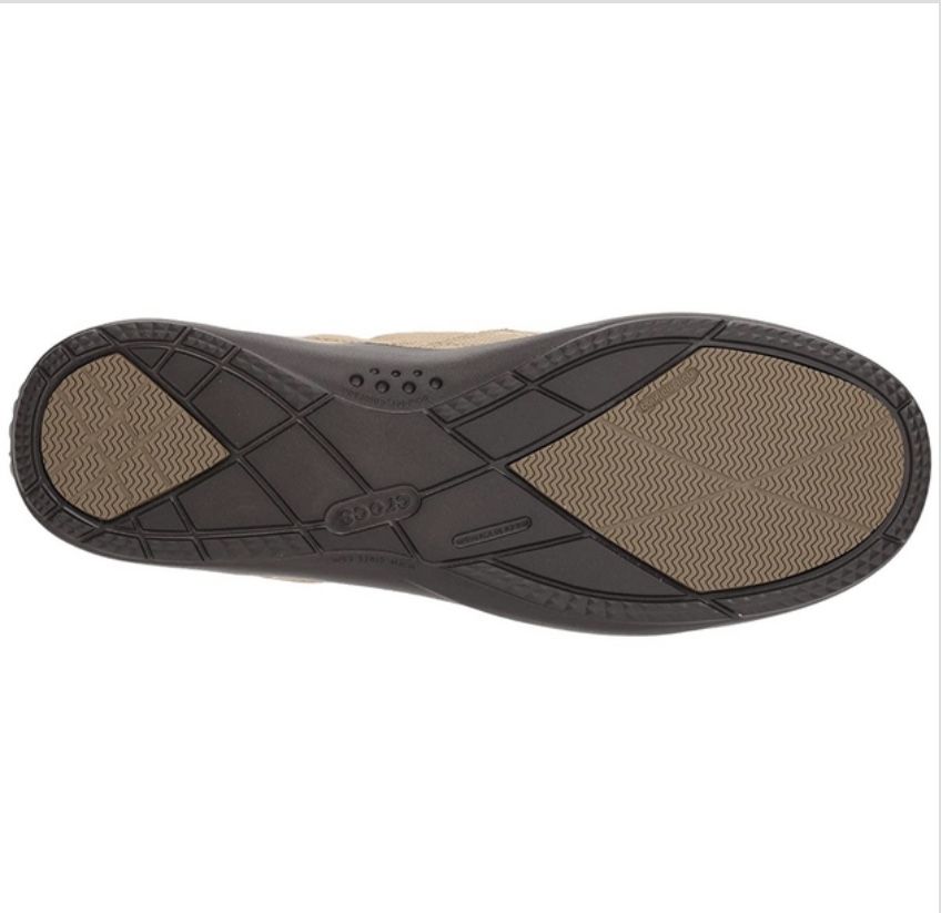 Мокасины Crocs Walu Khaki/Espresso