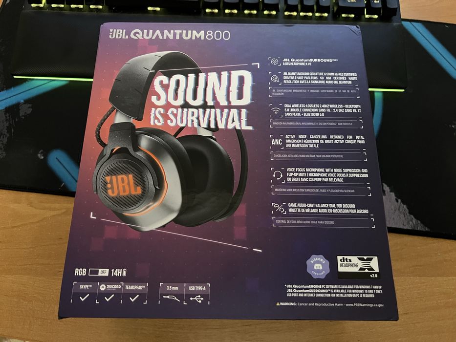 Ігрова гарнітура JBL Quantum 800