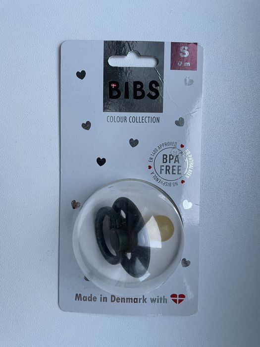 BIBS retro smoczek kauczuk hevea okrągły kauczuk 0+ 0-6 anatomiczny