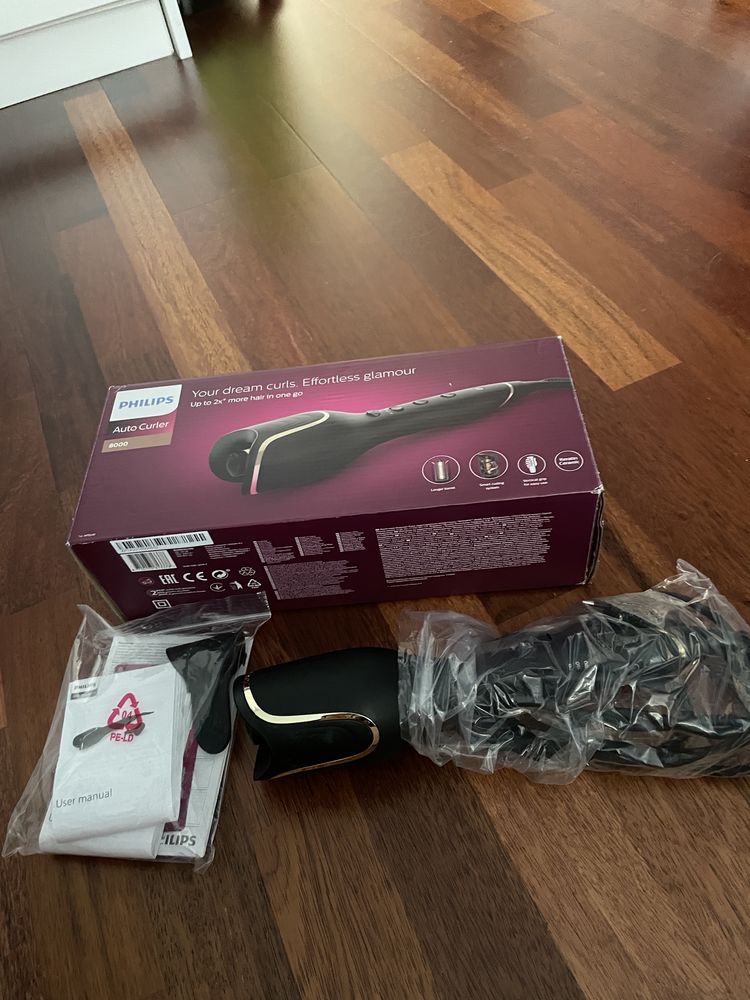 Philips auto curler 8000 lokowka do wlosow lokowka automatyczna
