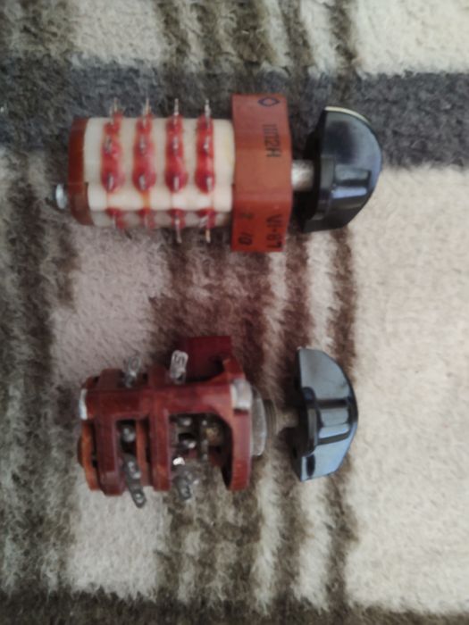 Галетный переключатель П2Г-3, кнопка антивандальная 25 мм