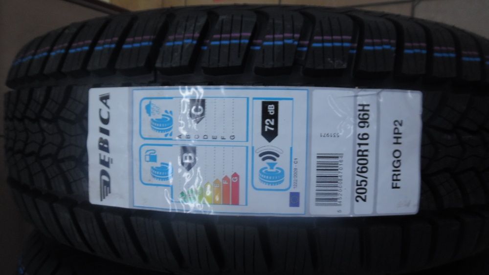 205/60R16 DĘBICA FRIGO HP 2 , XL , Nowe Dobre Opony Zimowe - ANDAR