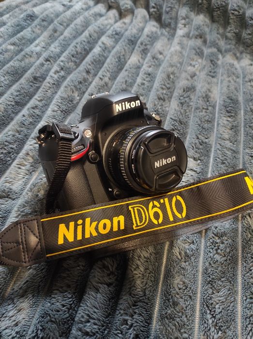 Продам Nikon D610 (полнокадровий, малий пробіг, повний комплект)