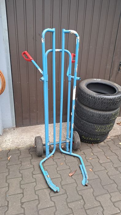 Wózek magazynowy do opon kół wulkanizacja