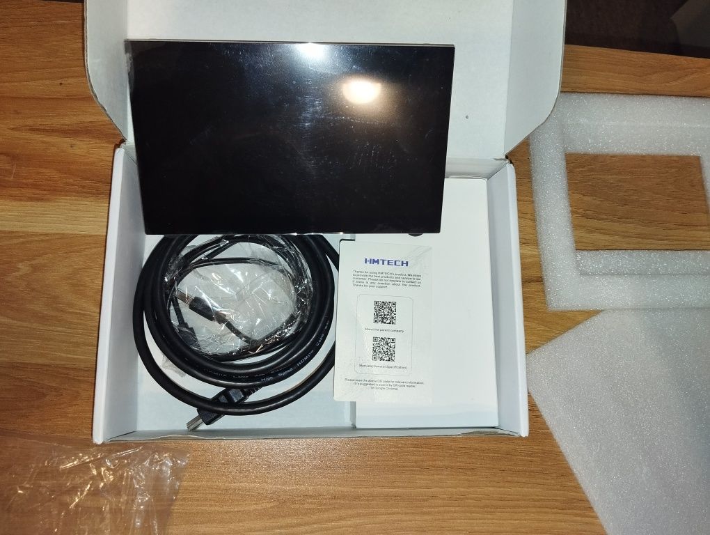 Портативний монітор HMTECH 7 дюймоів Raspberry Pi Screen 640x480 HDMI