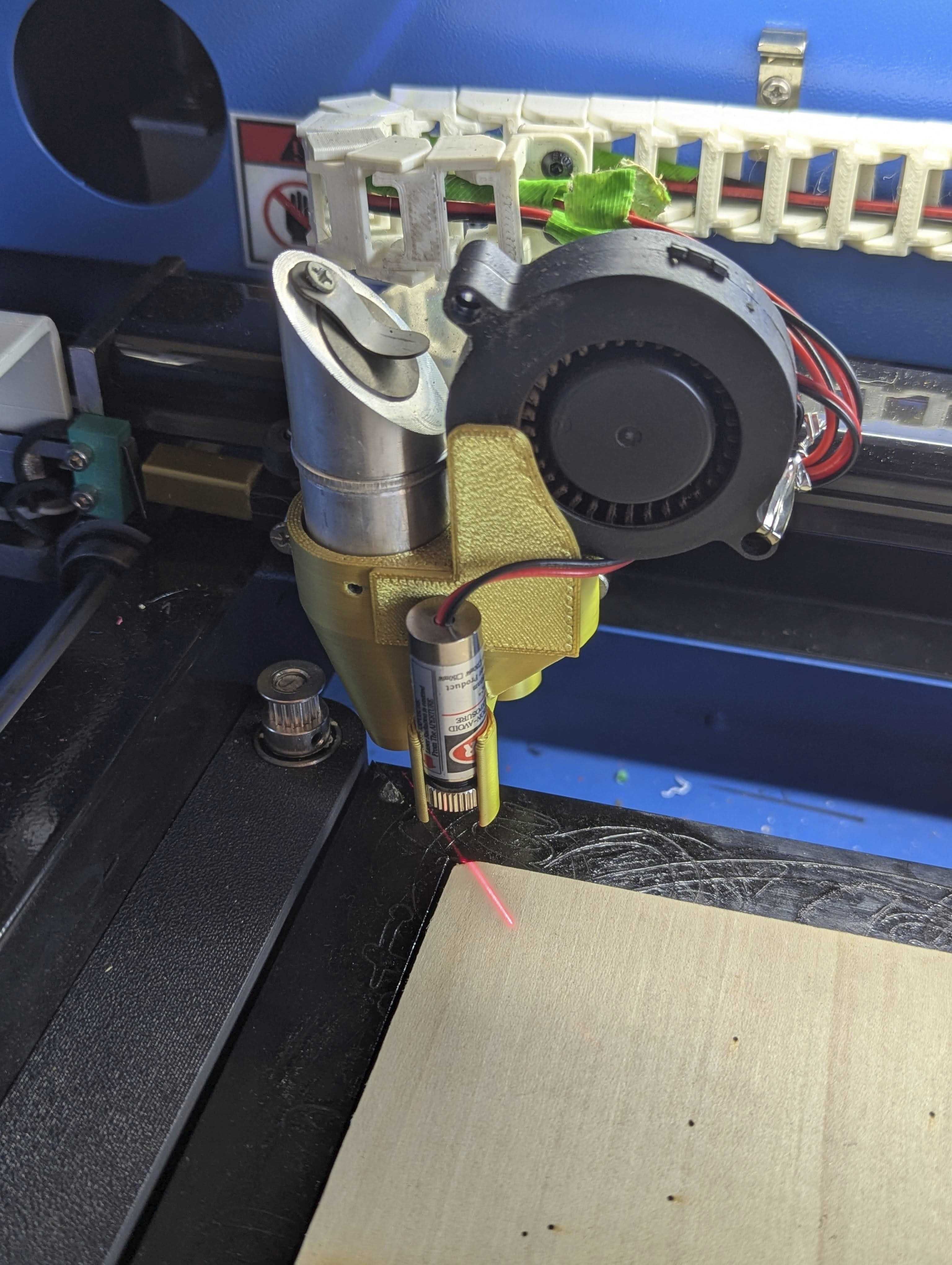 Laser CO2 40W - Vevor K40 - c/ Upgrades