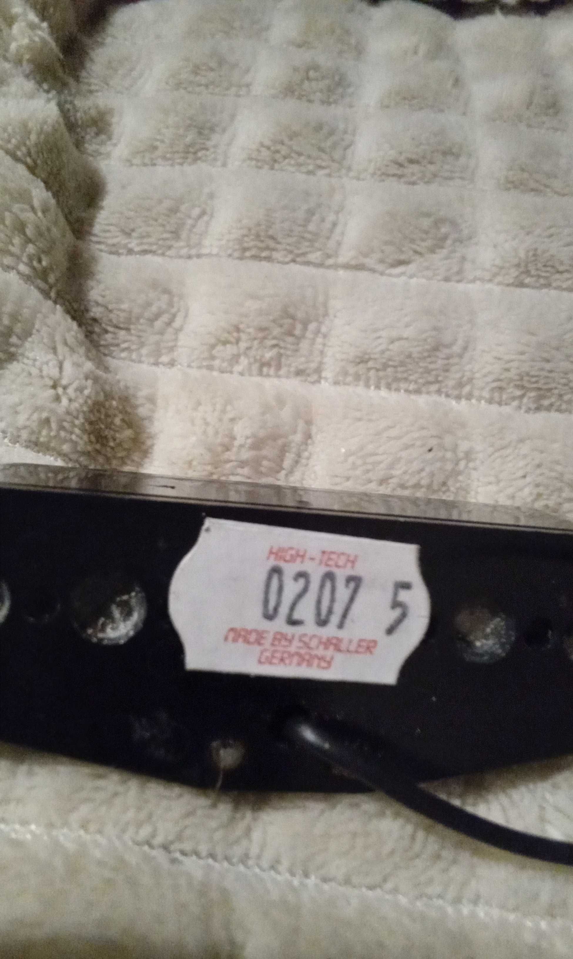 Pickup Schaller High-Tech Bridge Germany,lata80,90,Stratocaster(Video)