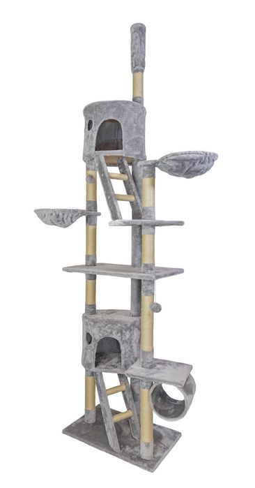 Sufitowy DRAPAK DLA KOTA budka drzewo legowisko drabina tunel PetHOBBY