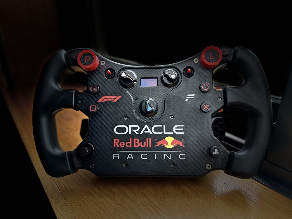 Placa Personalizada RedBull para Volante Fanatec McLaren GT3