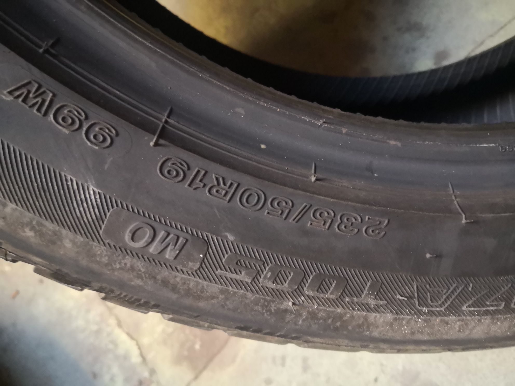 235/50r19 Bridgestone nowe 2022r