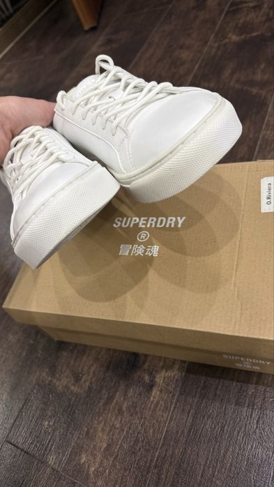 Кеди білі superdry 42 розмір