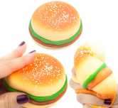 Gniotek antystresowy squishy hamburger moczi