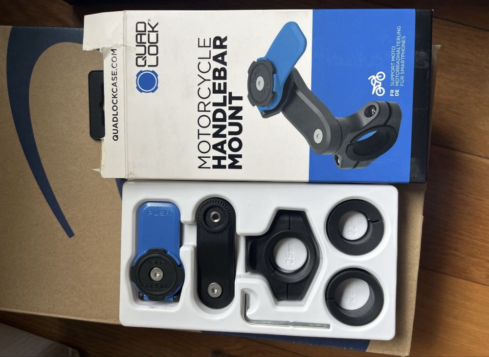 Quadlock bicicleta mota