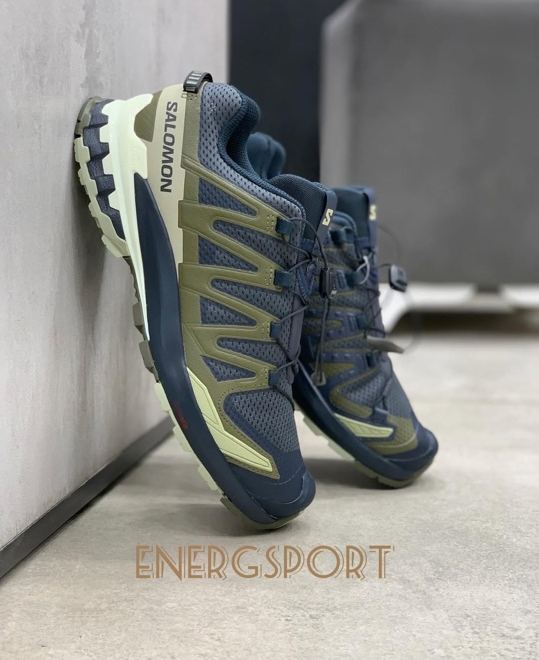 Кросівки тільки оригінал SALOMON XA PRO 3D V9 474675 хаки