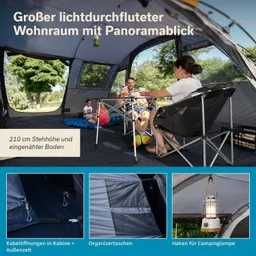 TENDA SANDIKA para 6 pessoas , Nova !