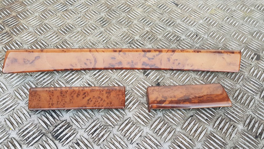 BMW 5 E39 Dekory Listwy Ozdobne Deski Kokpitu Drewno Nussbaum