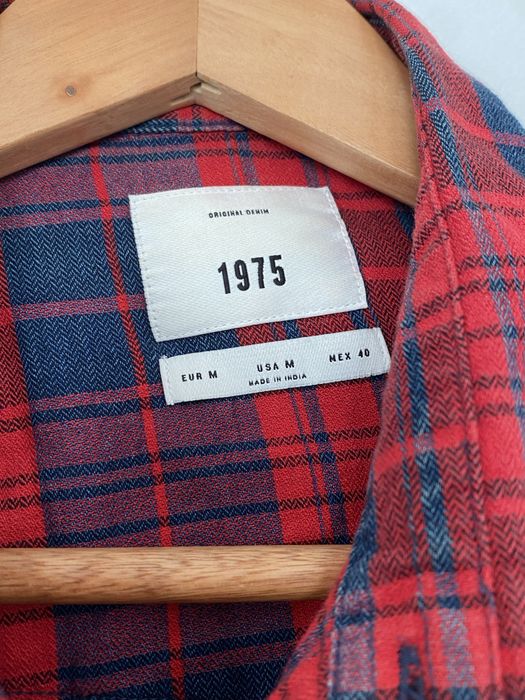 Camisa ao xadrez da Zara