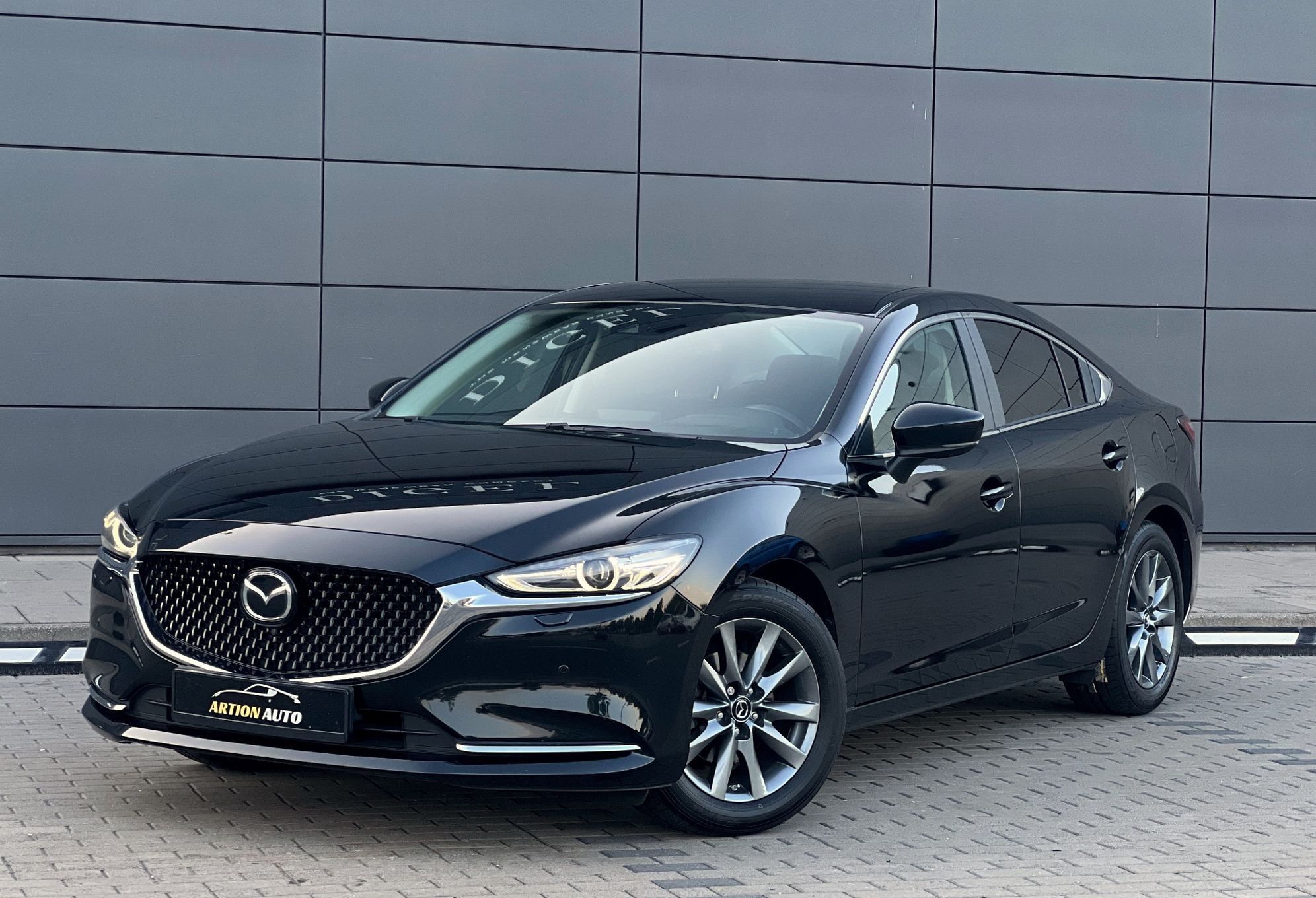 Mazda 6 Niski przeb. ASO Head-Up CarPlay Kamera 360 Navi Martwe Pole Temp ACC