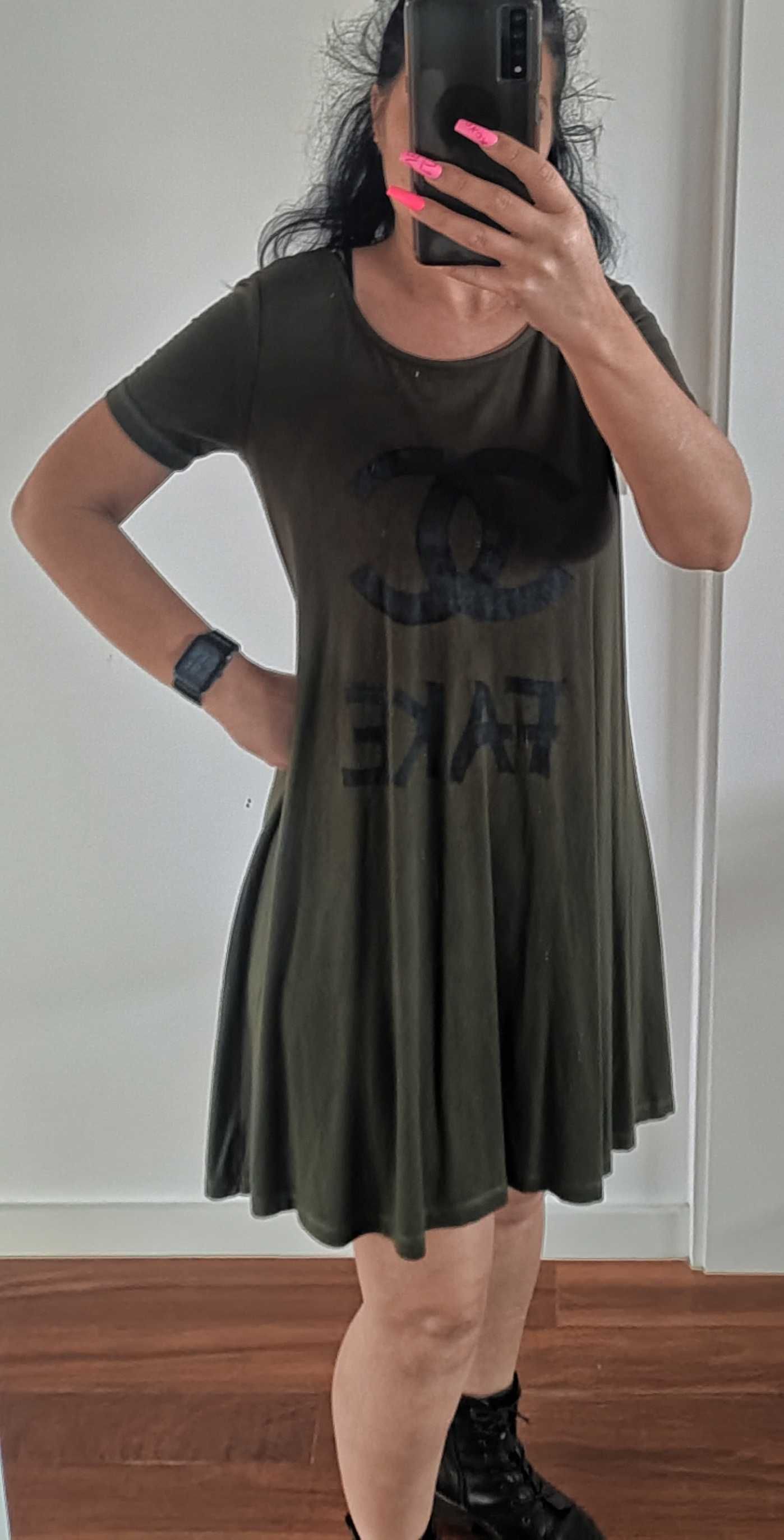 Vestido Verde Tropa – Berska – Tam M