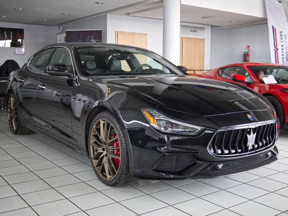 Maserati Ghibli Temp Aktywny Bowers&Wilkins Kamera 360 Went Fotele Szyberdach FV23%
