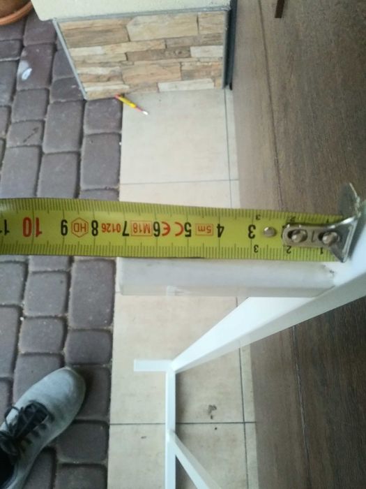 monia kraty krata kratka metalowa malowana na biało