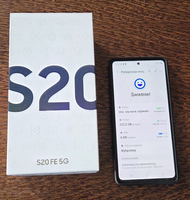 Samsung s20 FE 5g 8/256GB