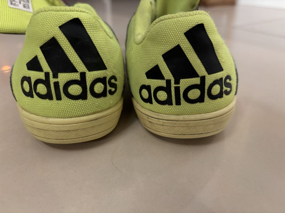 Adidas halówki 40 2/3 neonowe złote czarne  40,5