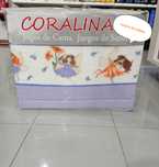 Jogos de solteiro coralina (lençol de cima 1,80×2,90)
