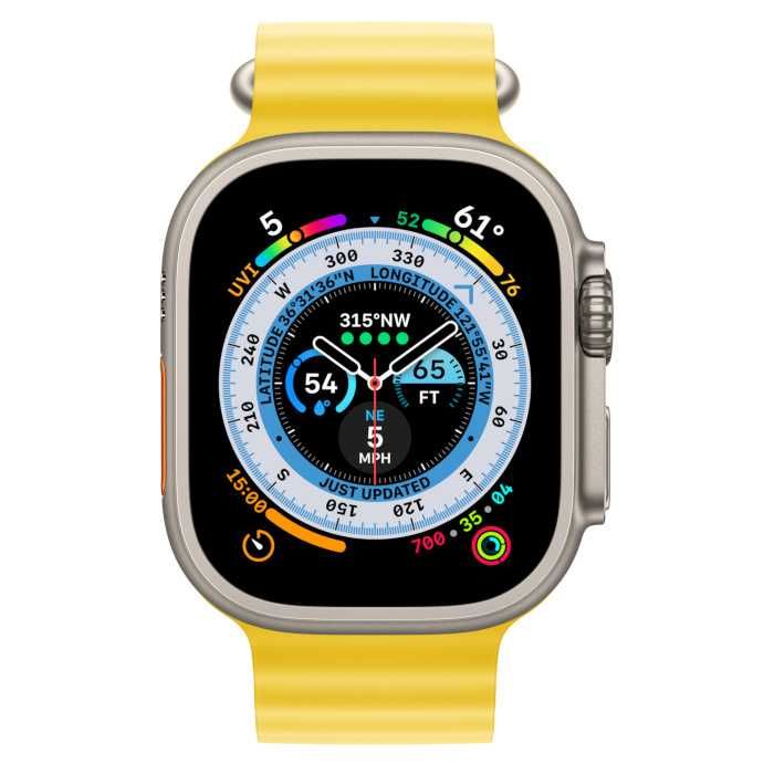 Apple Watch Ultra 1 gen 49mm Żółta opaska iTop Pasaż Muranów Lokal 32