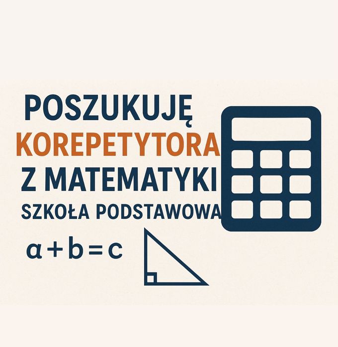 korepetytatora z matematyki szkoła podstawowa
