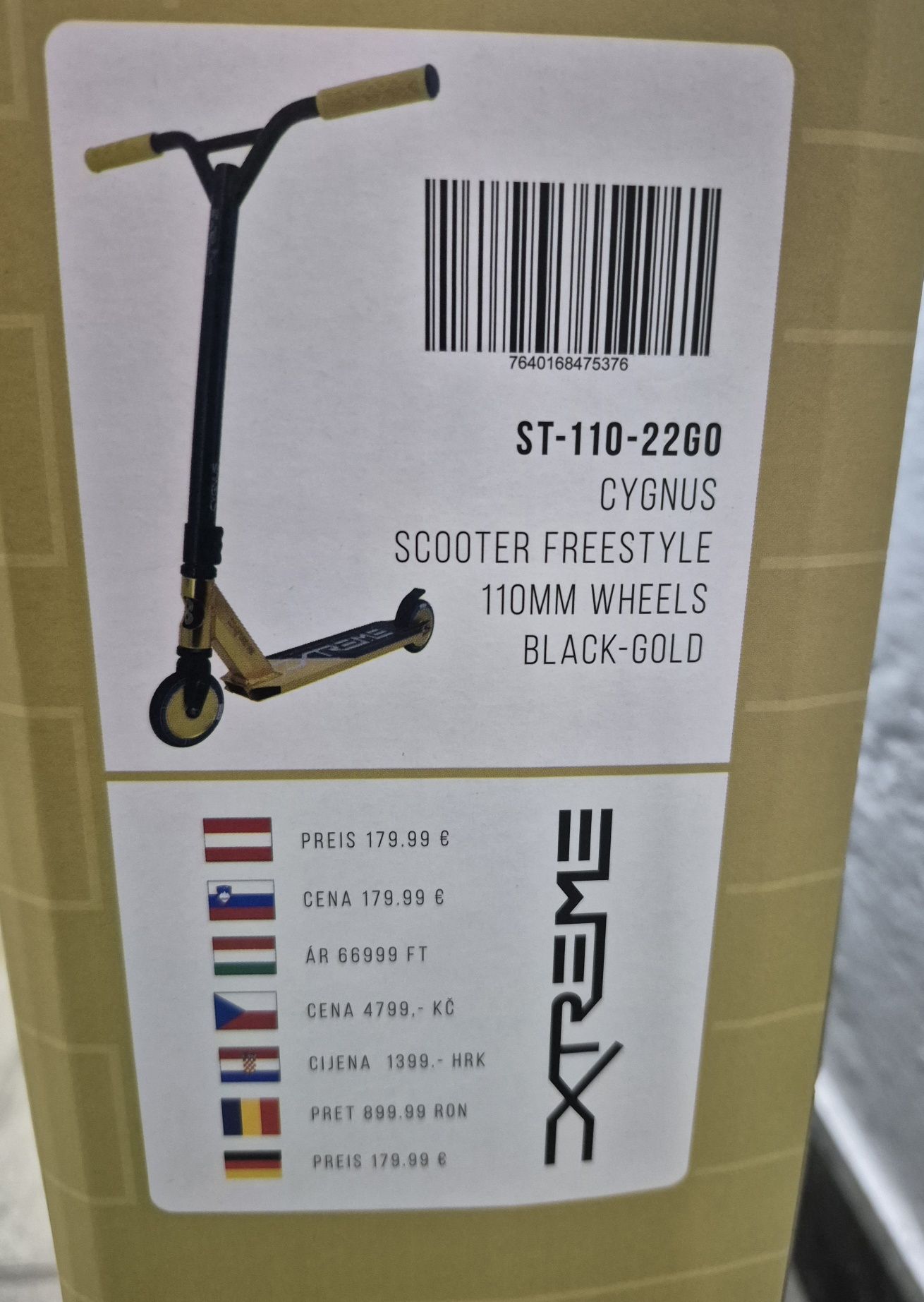 Hulajnoga wyczynowa CYGNUS XTREME (NOWA)