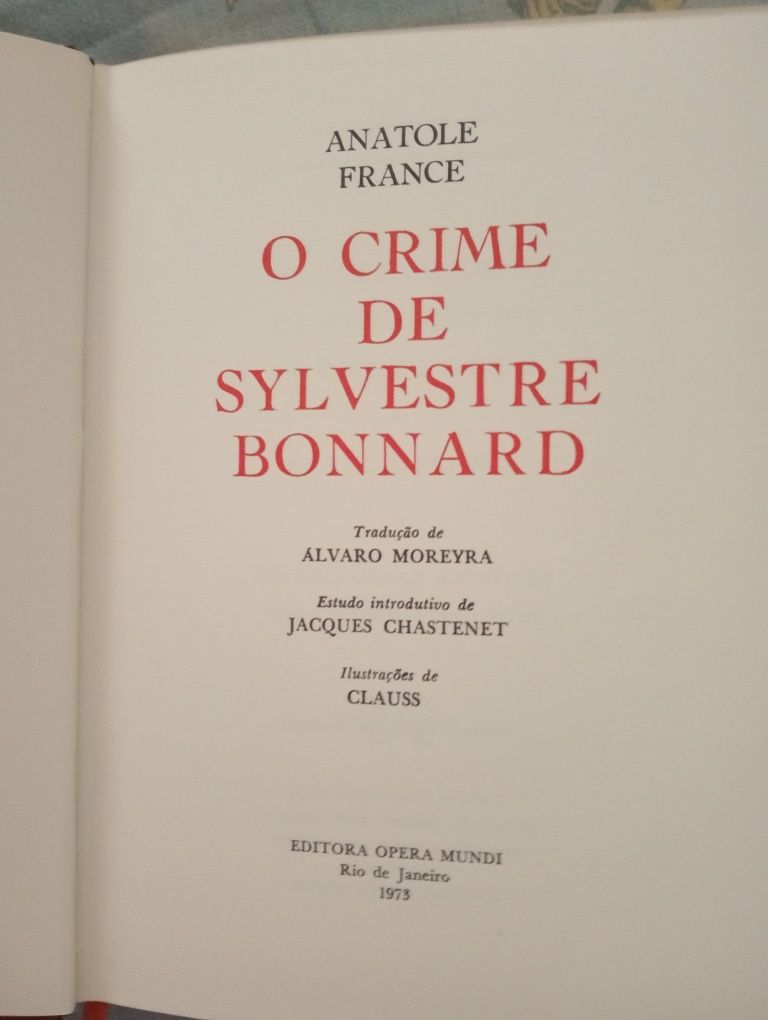 O crime de Sylvestre Bonnard