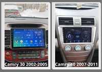 Магнітоли для Toyota Camry 30 2002-2005, Camry 40 2007-1011 Android 10