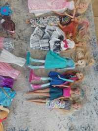 Lalki Barbie Elza Anna akceroria komplet ze zdjęć