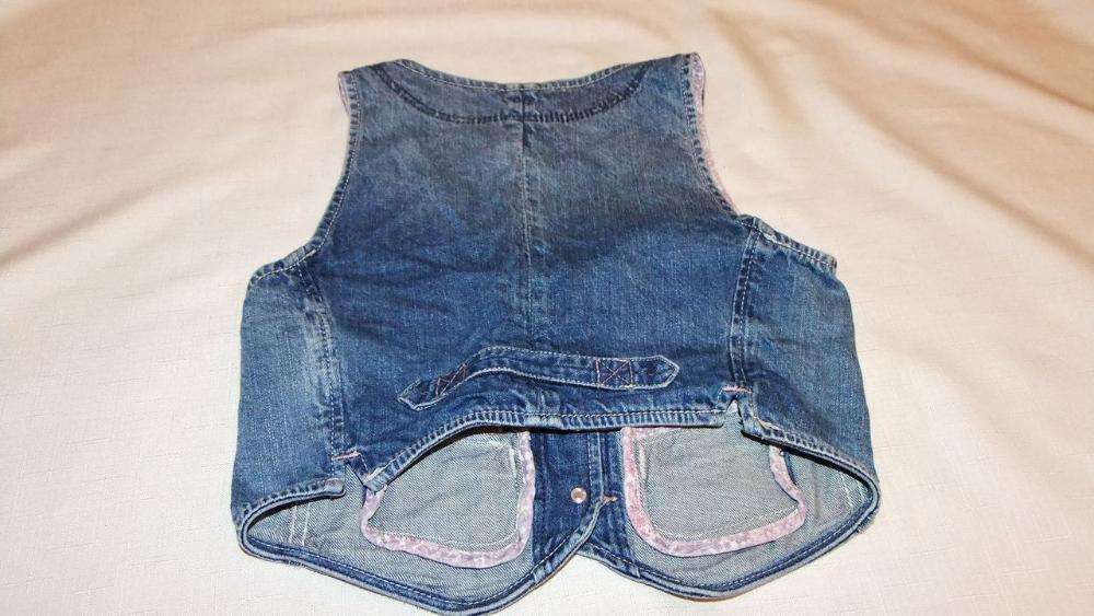 Kamizelka jeansowa H&M 10-11lat 146