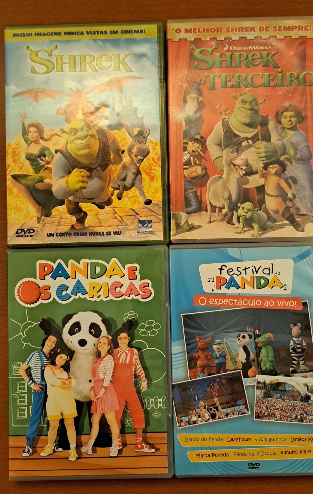 DVDs infantis (originais)