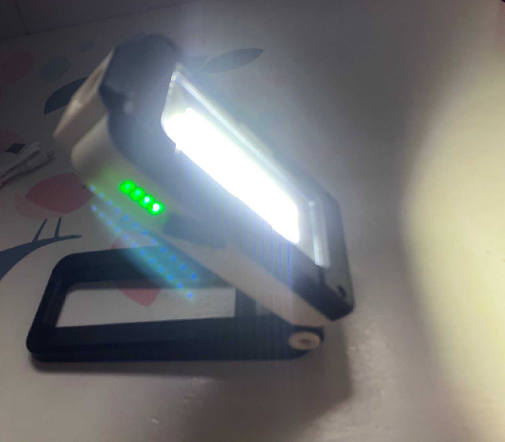 Диодный аккумуляторный фонарик COB LED перезарядка (IOшt)